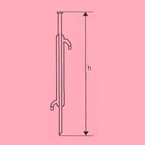 Condenser with fused inner tube
