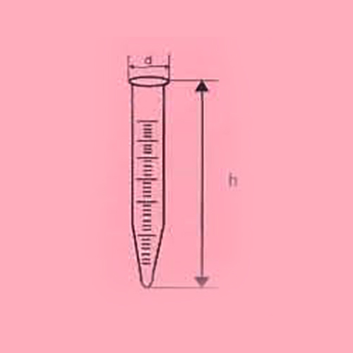 Centrifuge tube conical graduated